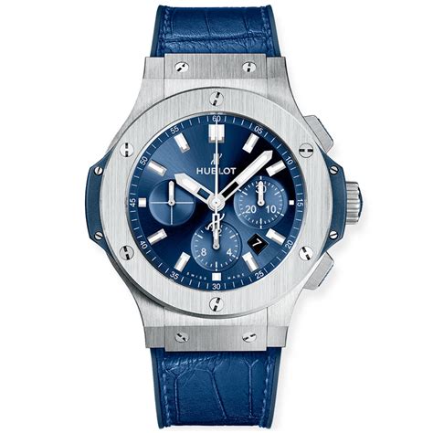 hublot big bang steel blue replica|hublot big bang evolution 44mm.